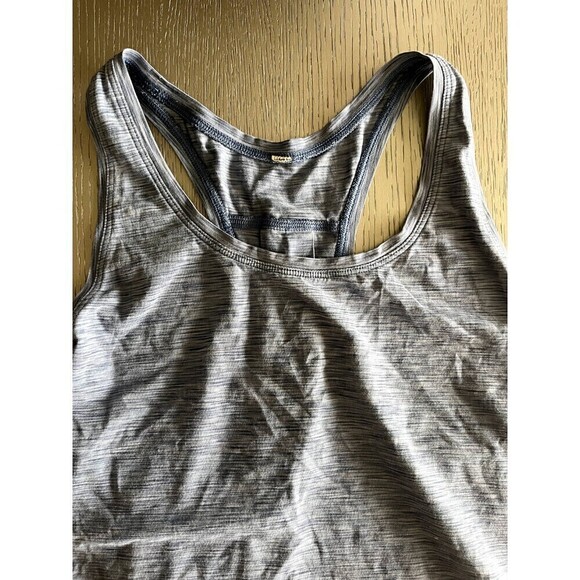 Lululemon Women's Tank Top Size 4 Blue - Perfect Condition, Barely Worn - Picture 5 of 5